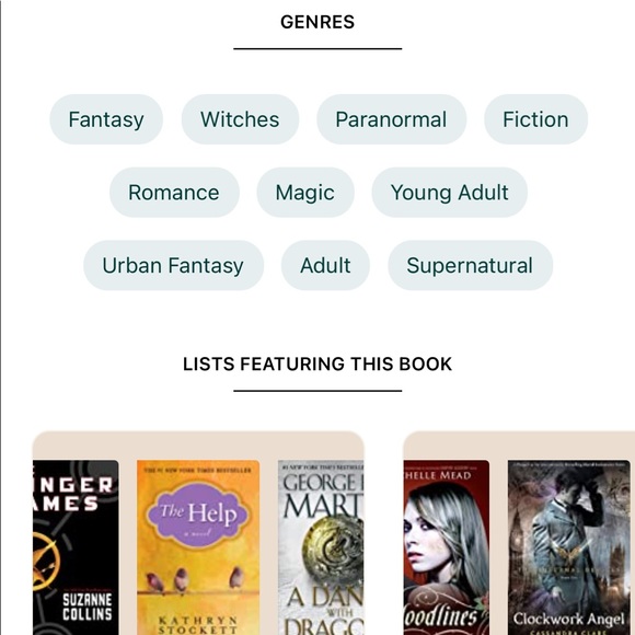 Witches of East End Hardcover By de la Cruz, Melissa Paranormal Fiction Romance - Picture 5 of 11